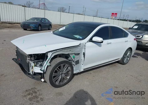 2018 Genesis G80 3.8 z USA, uszkodzony, nr VIN KMHGN4JE6JU227569